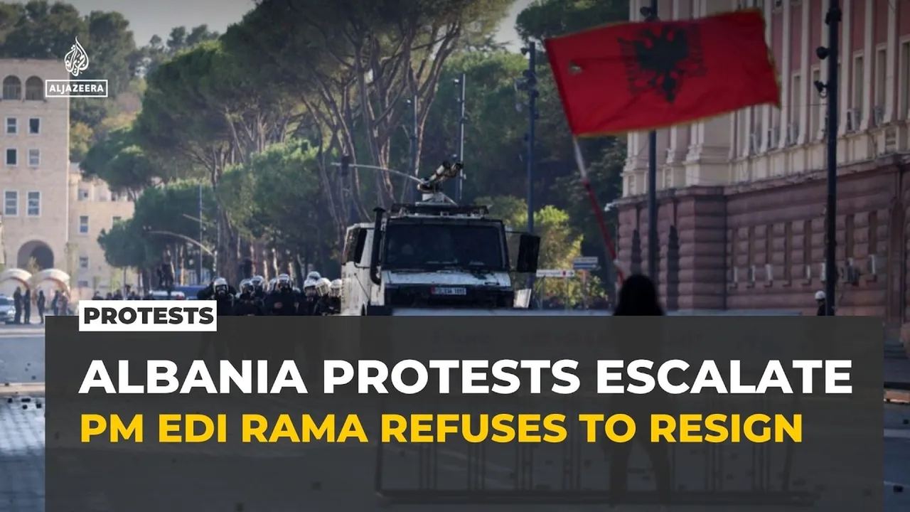 Kryeministri refuzon dorëheqjen ndërsa protestat vijojnë — Tiranë, 18 tetor 2026
