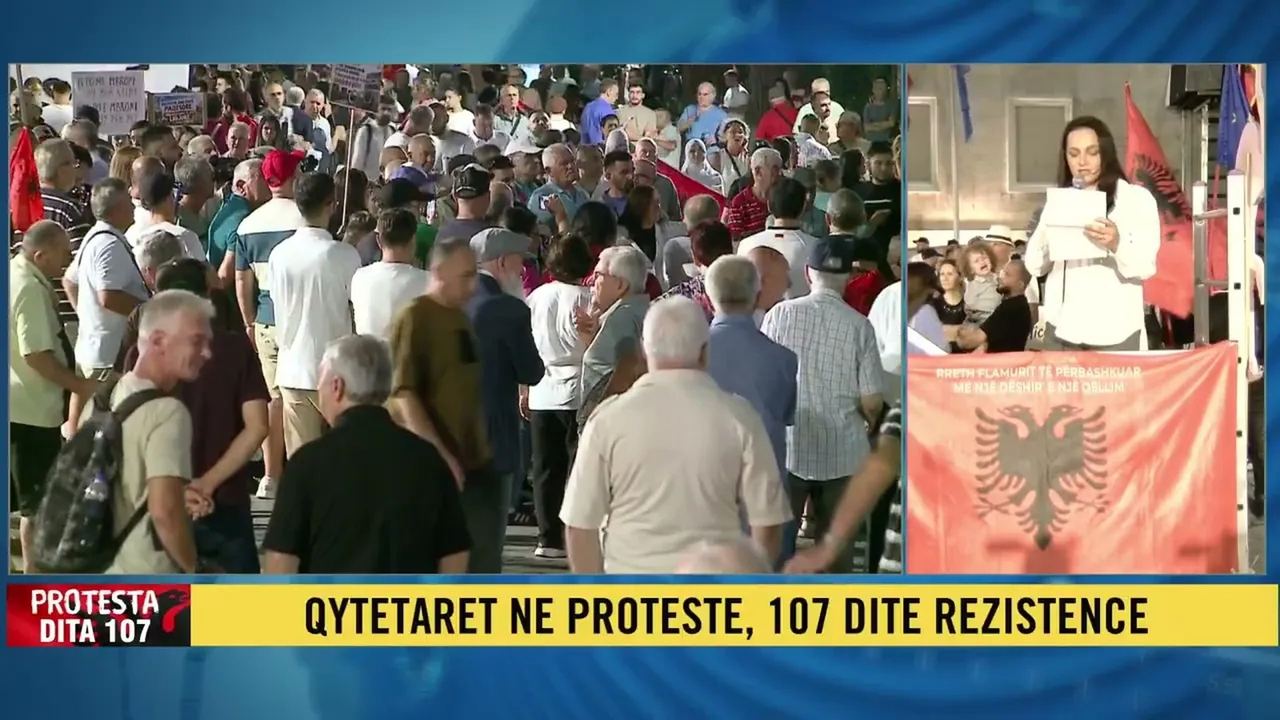 Dhuna policore, protestuesit me deklaratë të përbashkët: Efektivët tejkaluan kompetencat — 14 shtator 2026